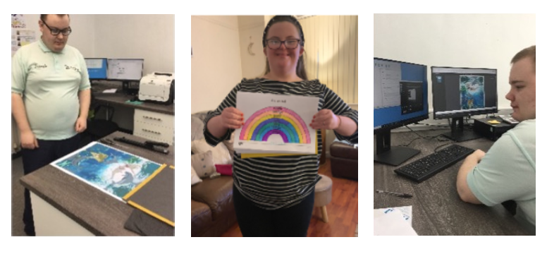 Students at the Hamlet