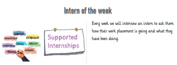 Interns writing a blog