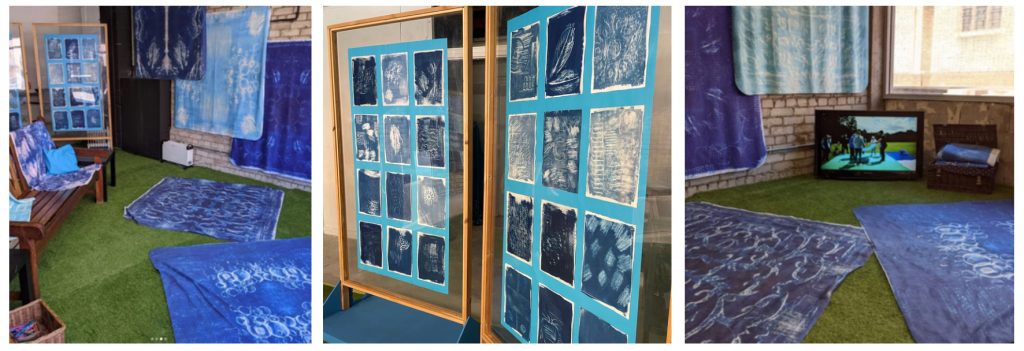 More examples of the blankets designed by the Buzz Hub members